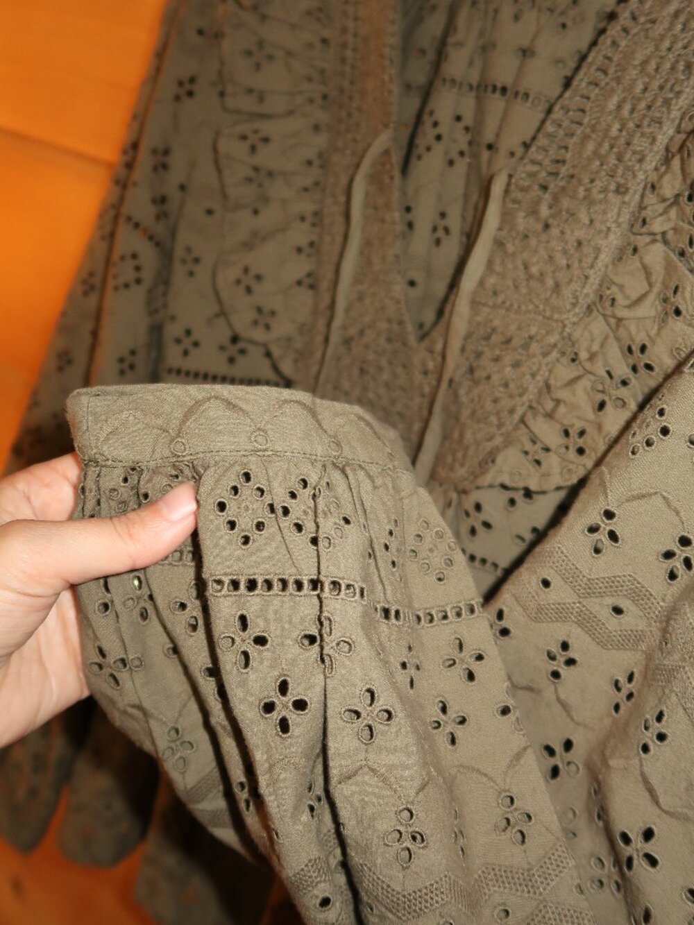 NEW RRL Ralph Lauren Eyelet Embroidered Blouse - Picture 12 of 15